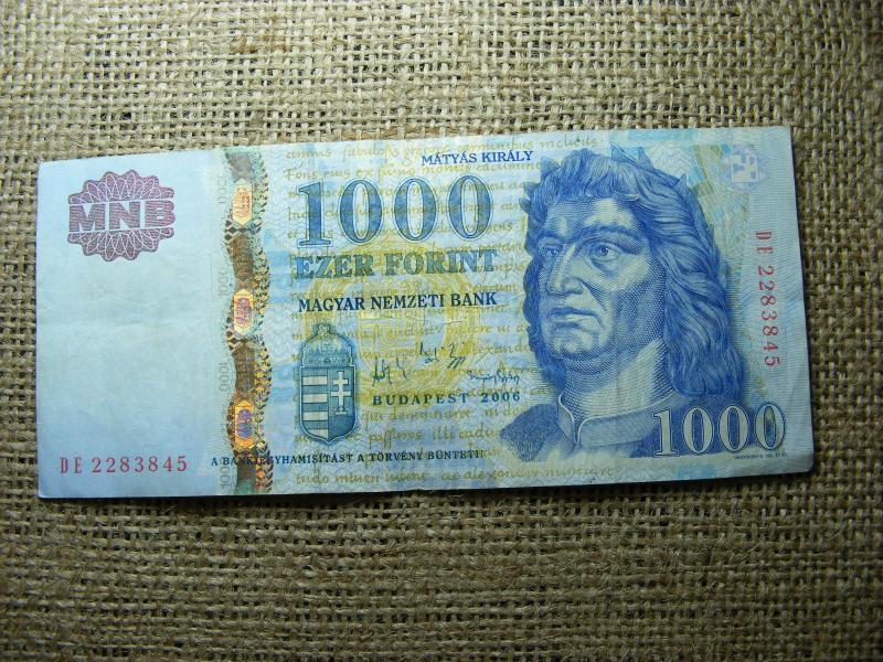 1000 forintos bankjegy, 2006, DE