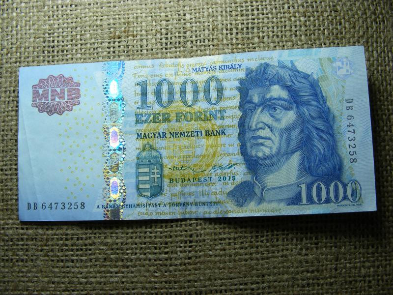 1000 forintos bankjegy, 2015, DB