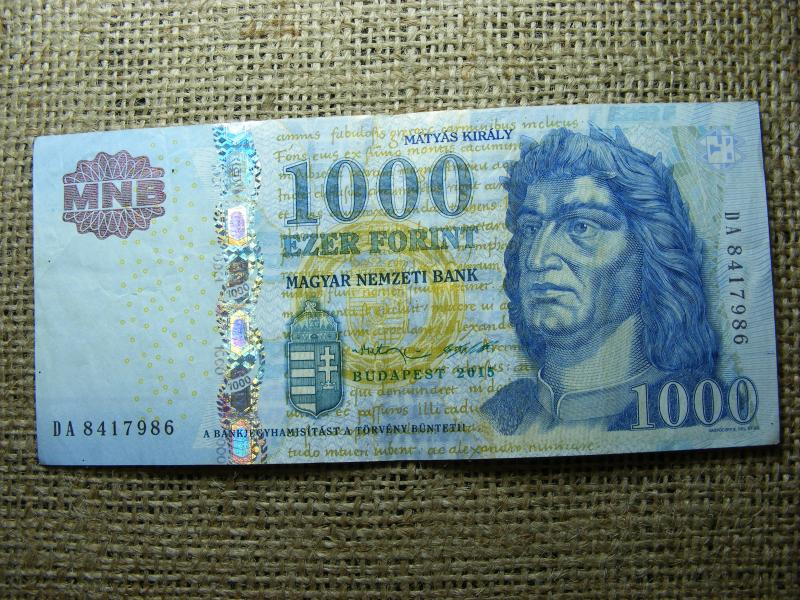 1000 forintos bankjegy, 2015, DA