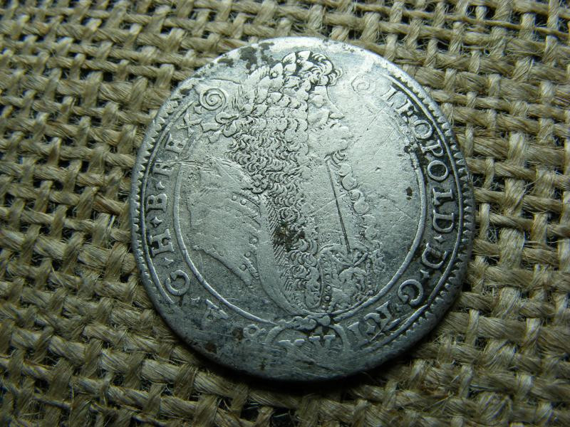 Lipót XV krajcár, 1688, 15 kreuzer, ezüst