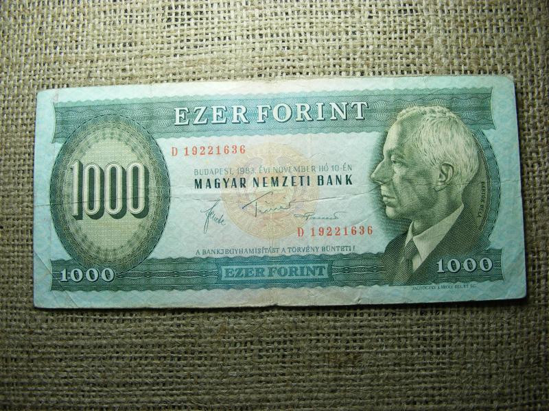 1000 forintos bankjegy, 1983, D sorozat