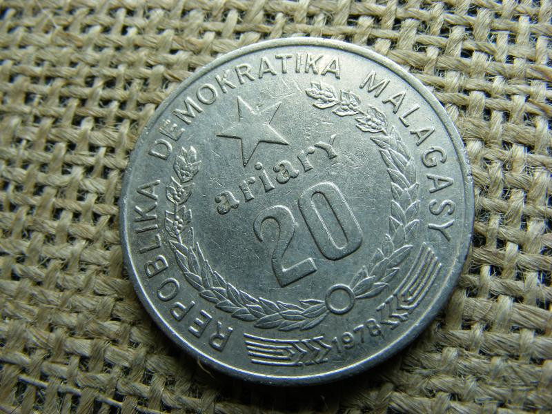Madagaszkár 20 Ariary, 1978, FAO