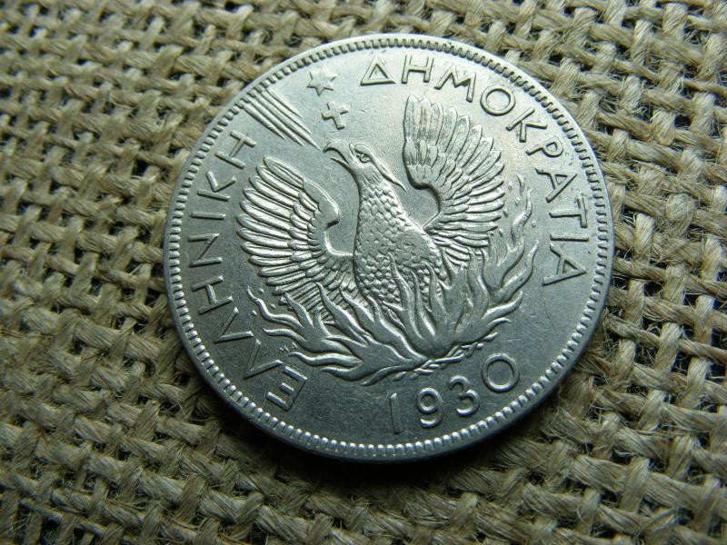 Görögország 5 drachma, 1930