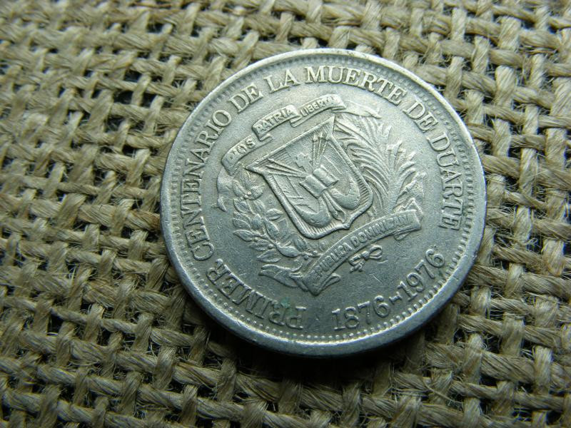 Dominika 25 Centavos, 1976, Juan Pablo Duarte