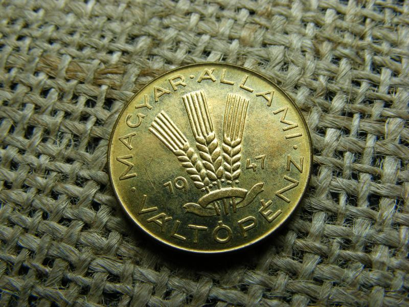 20 fillér, 1947, Magyarország