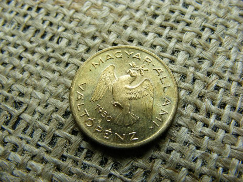 10 Fillér, 1950, Magyarország