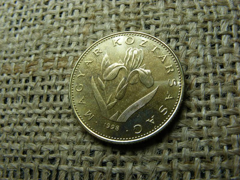 20 forintos érme, 1998, BU