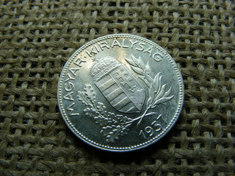 Ezüst 1 pengő, 1937