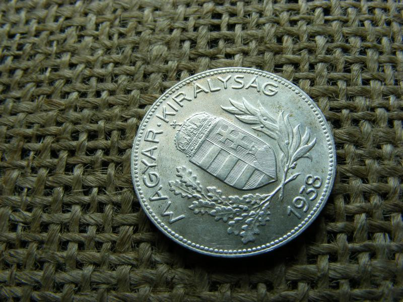 Ezüst 1 pengő, 1938