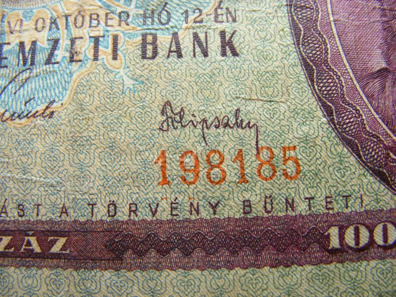100 forintos bankjegy, 1962, születésnapi ajándék