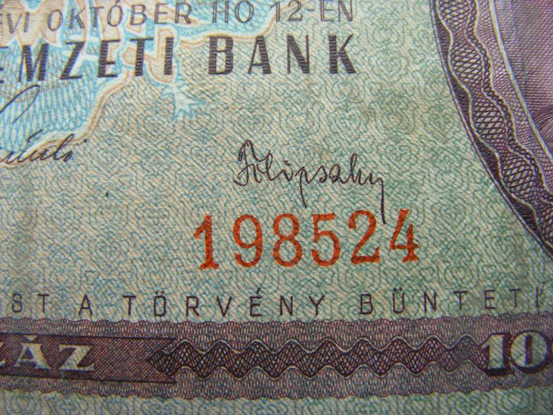 100 forintos bankjegy, 1962, születésnapi ajándék