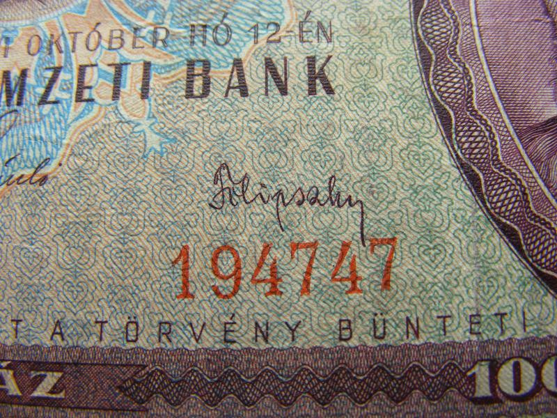 100 forintos bankjegy, 1962, születésnapi ajándék