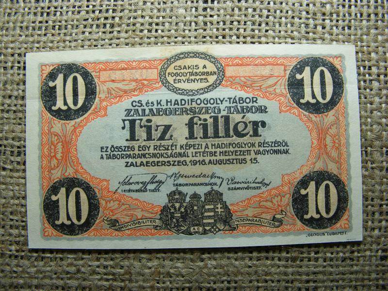 10 fillér, 1916, Zalaegerszeg, MS