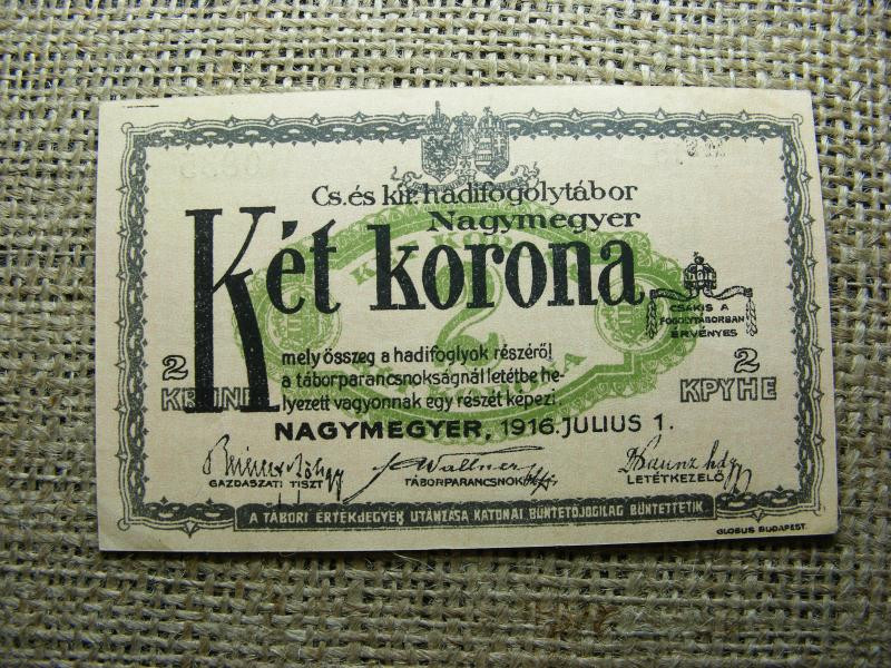 2 korona, 1916, Nagymegyer