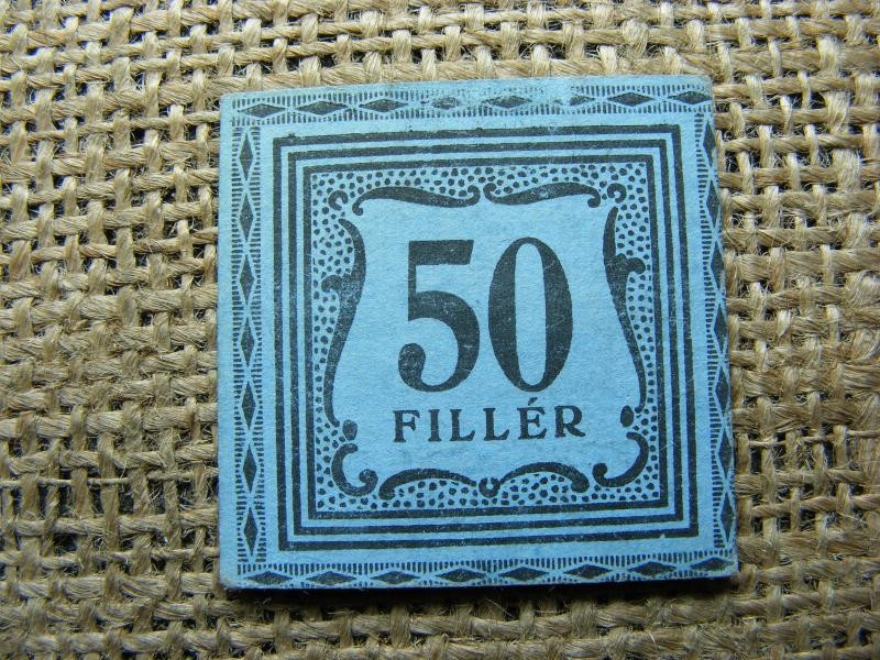 Forgács Jenő Vendéglő 50 Fillér Fizetési Jegy