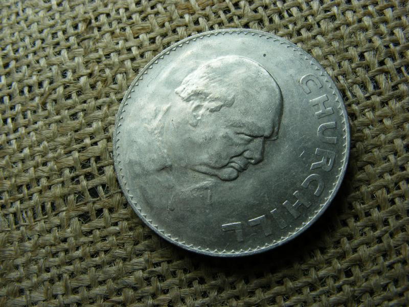 1 Crown, 1965, Churchill, Anglia, korona
