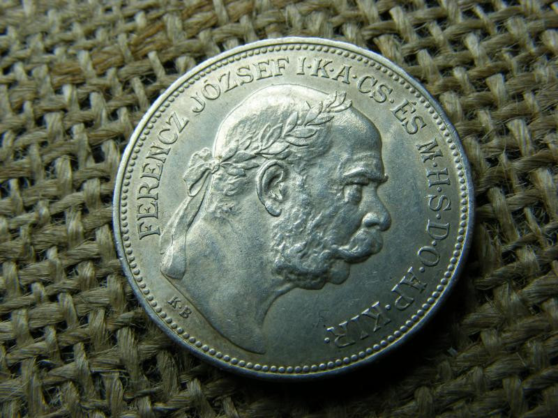 Ezüst 2 korona, 1913, KB