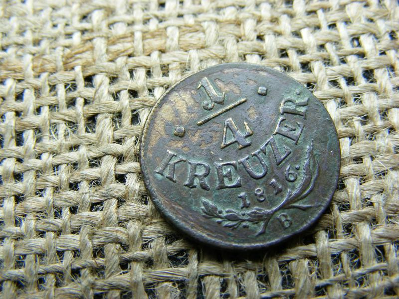 1/4 Krajcár, 1816 B, Habsburg