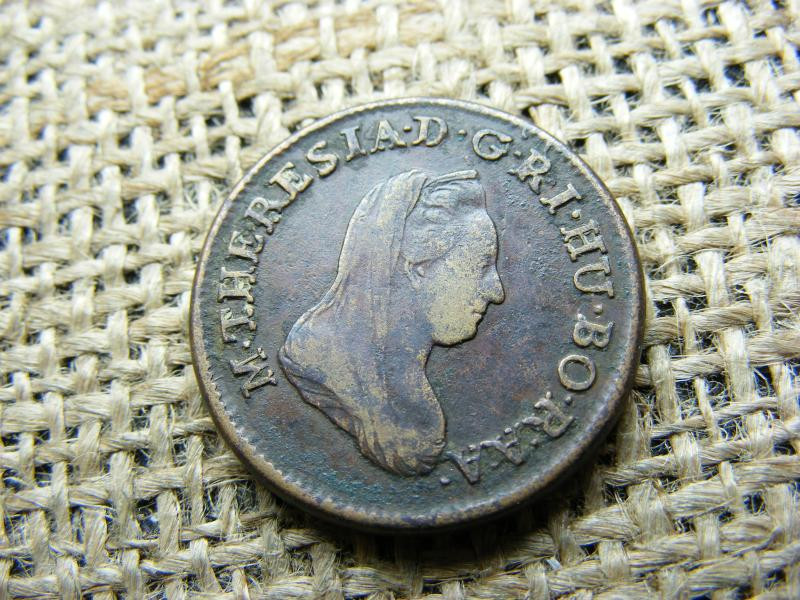 Mária Terézia 1 krajcár, 1780, K