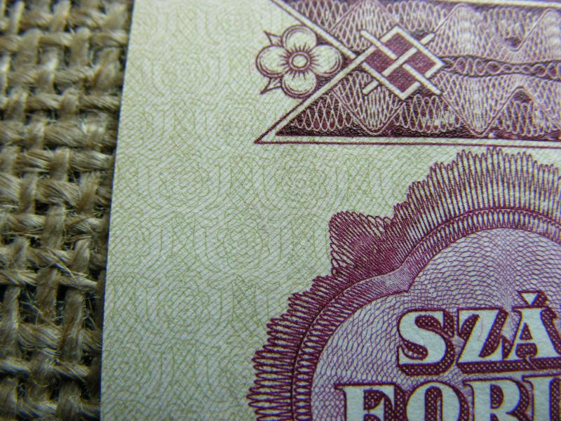 100 forintos bankjegy, 1984, fordított hátlapi alapnyomat