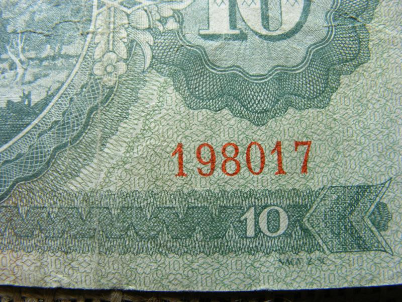 10 forintos bankjegy, 1962, születésnapi ajándék