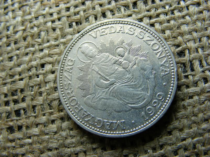 Ezüst 2 pengő, 1929