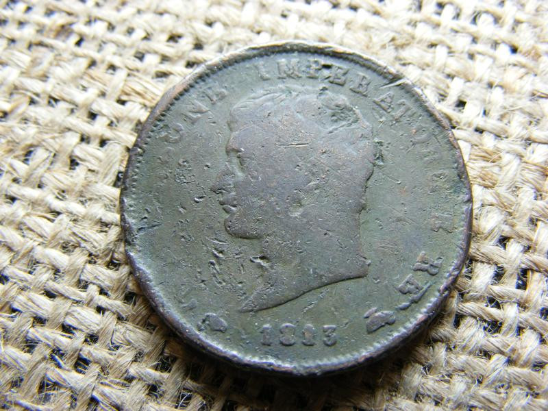 Olaszország, 1 Soldo, 1813, I. Napóleon