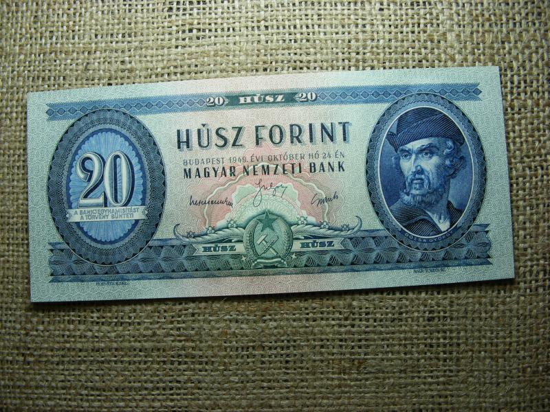 20 forintos bankjegy, 1949, UNC - aUNC