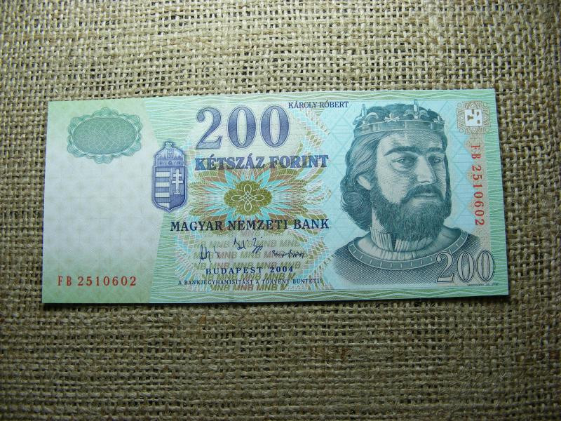 200 forintos bankjegy, 2004, FB, UNC