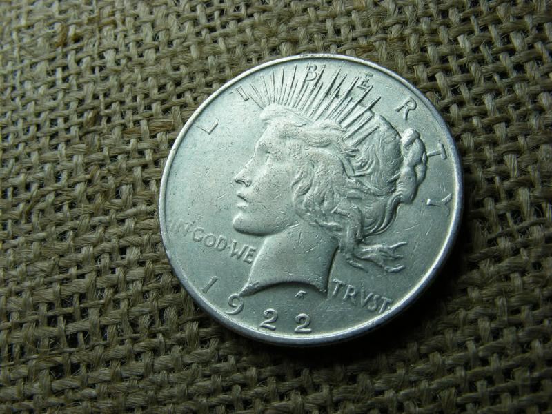 USA ezüst 1 dollár, 1922