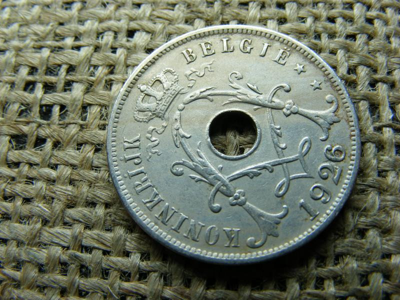 Belgium, 25 centimes 1926 – I. Albert