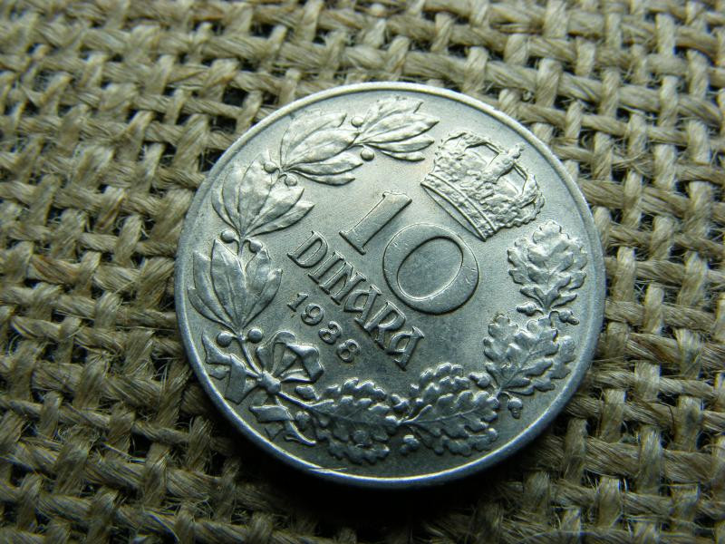 Jugoszlávia 10 dinár, 1938, Petar II