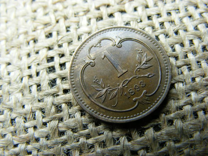 1 Heller, 1893, Korona-pénzrendszer