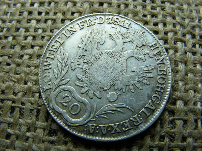 Ferenc, 20 krajcár, 1811, ezüst