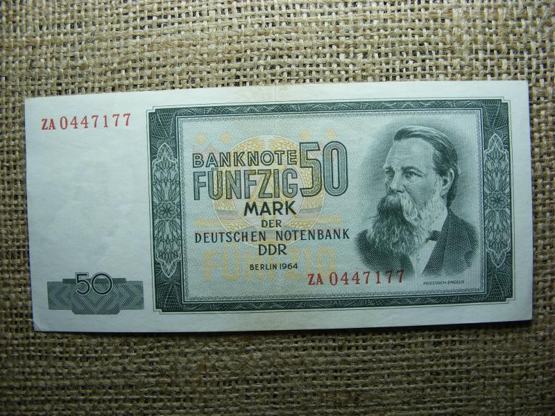 Németország 50 márka, 1964, DDR