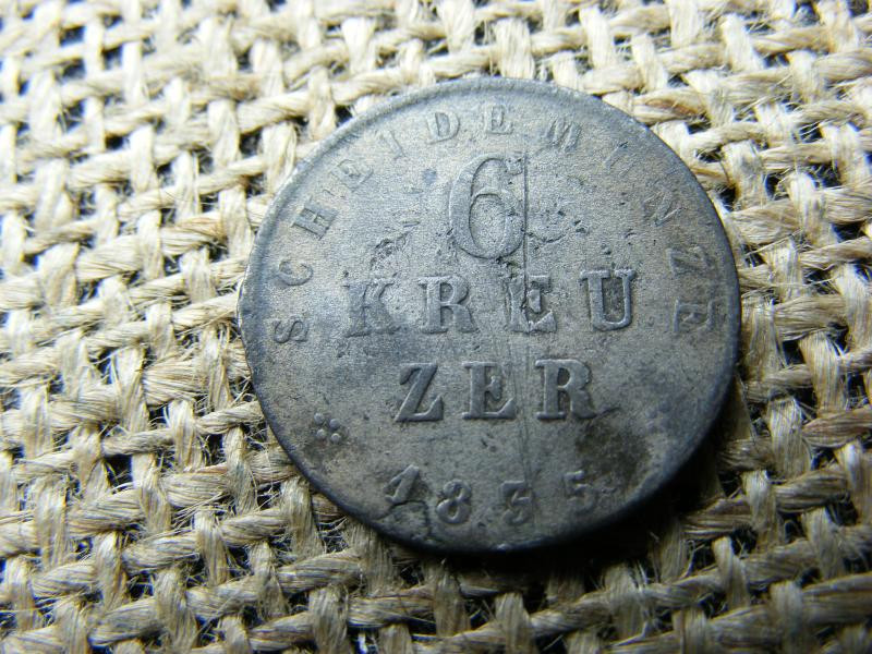 Ezüst 6 Krajcár, 1835, Hessen-Darmstadt Nagyhercegség