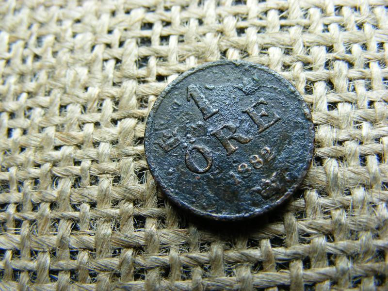 Svédország, 1 öre, 1882