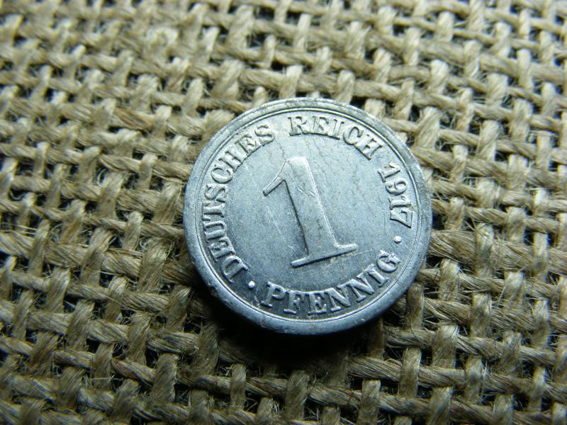 Németország 1 pfennig, 1917, G