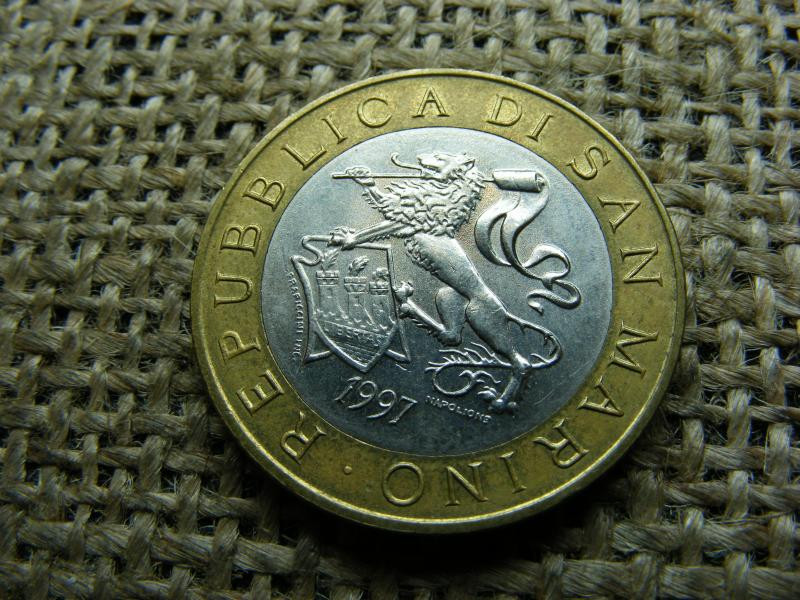 San Marino 1000 Lire, 1997, líra
