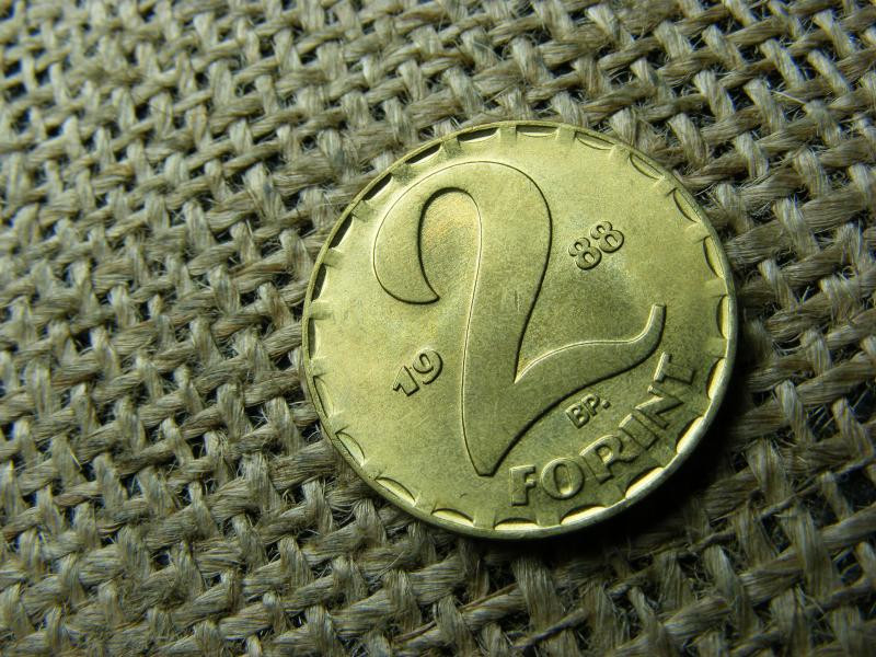 2 forintos érme, 1988