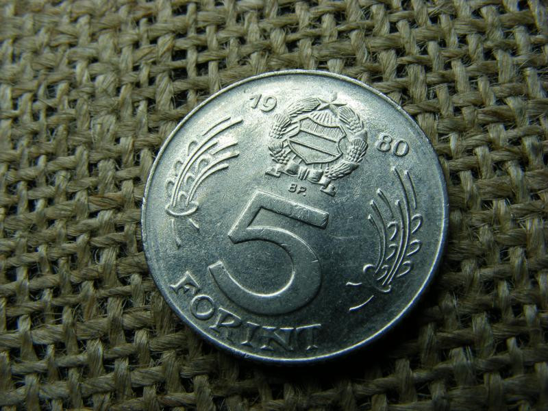 5 forintos érme, 1980