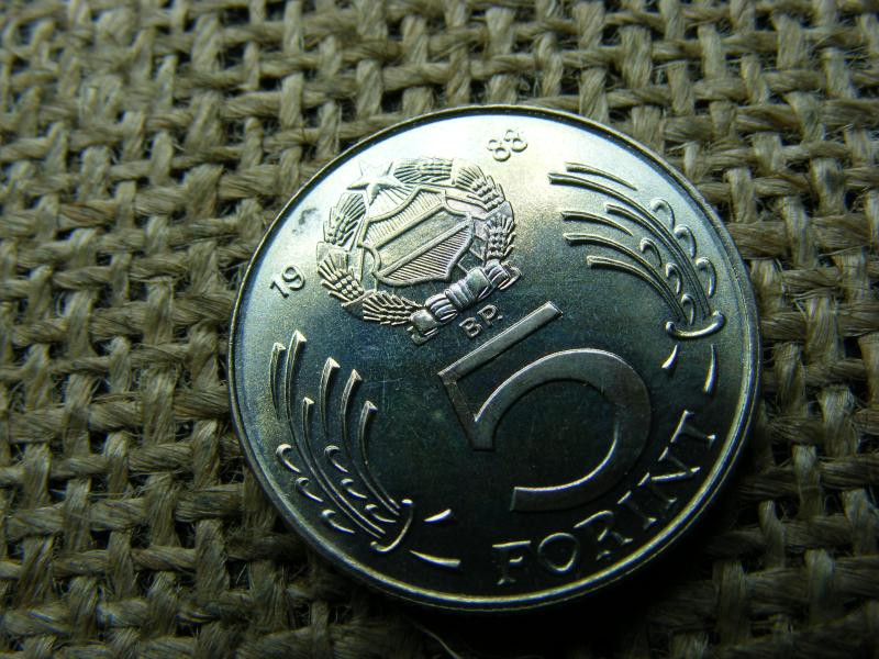5 forintos érme, 1988