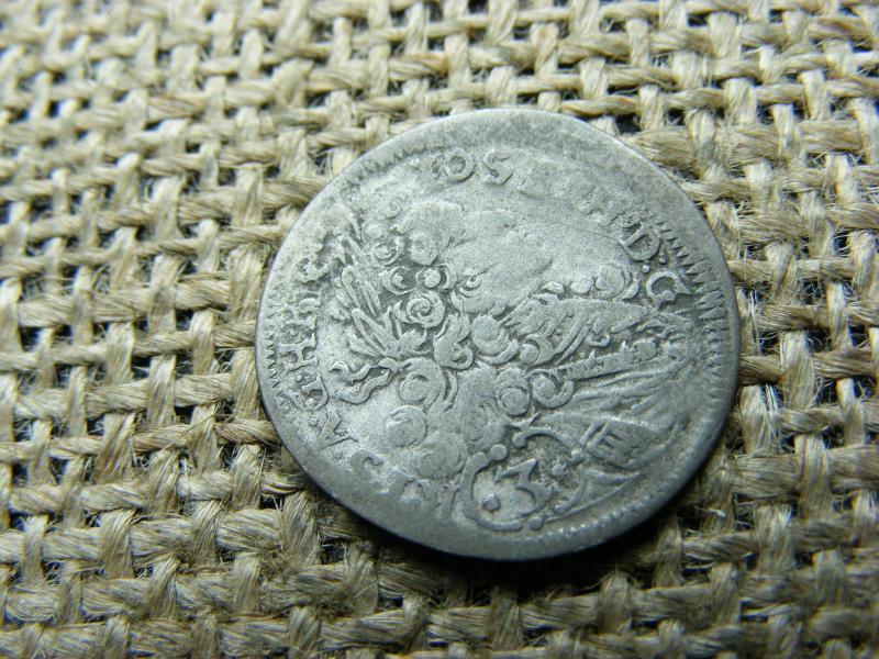 Ezüst 3 krajcár, 1705, Habsburg