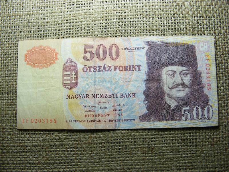 500 forintos bankjegy, 1998, EF