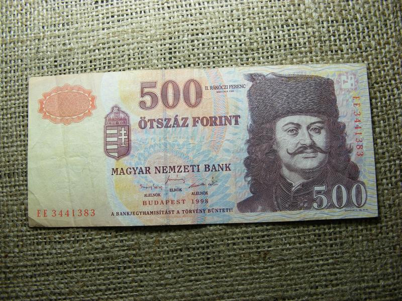 500 forintos bankjegy, 1998, EE sorozat
