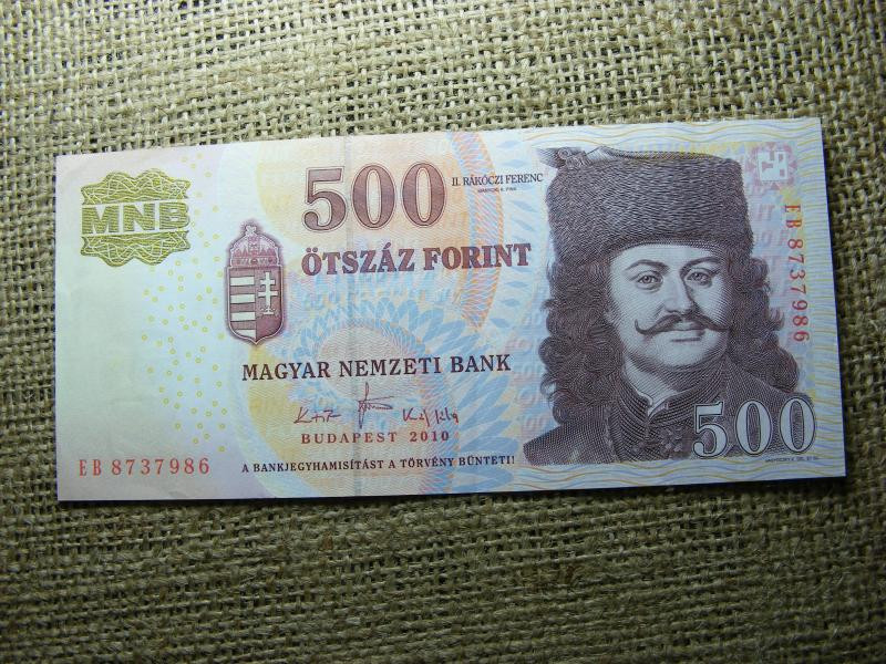 500 forintos bankjegy, 2010, EB