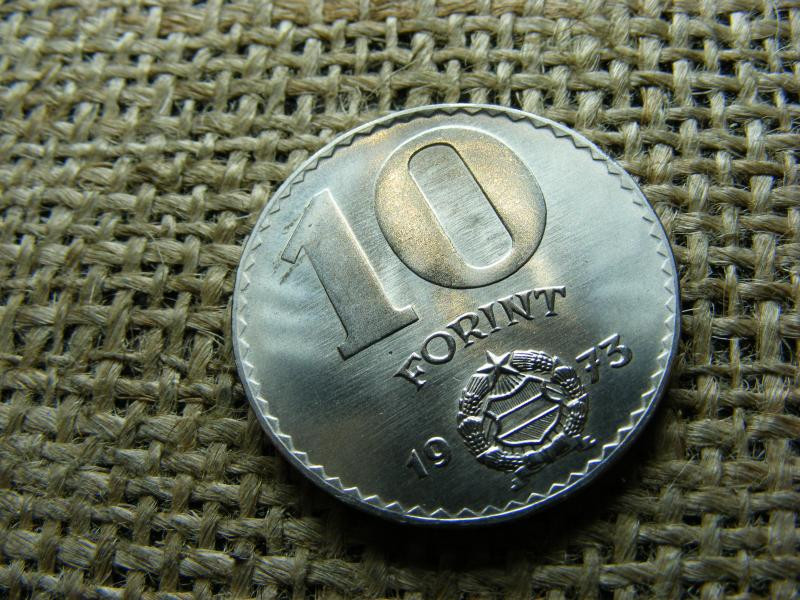 10 forintos érme, 1973