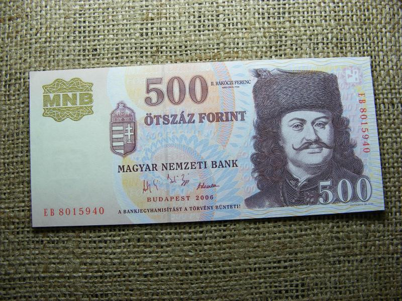 500 forintos bankjegy, 2006, EB, UNC