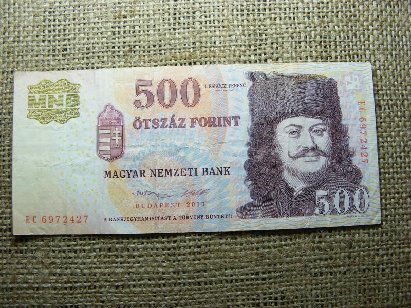 500 forintos bankjegy, 2013, EC