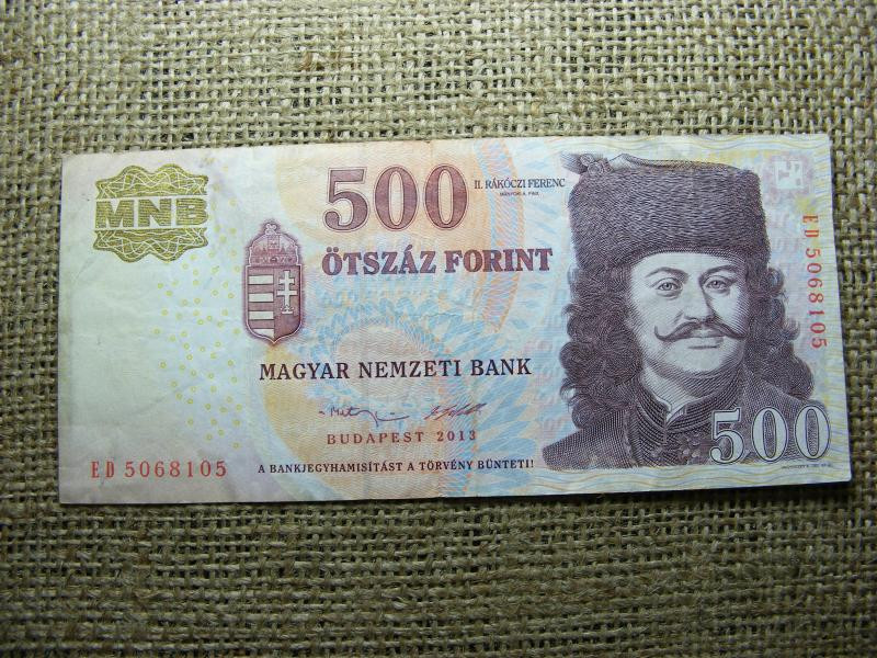 500 forintos bankjegy, 2013, ED
